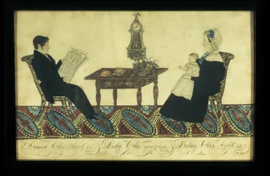 Signore e signora Daniel Otis e figlio
