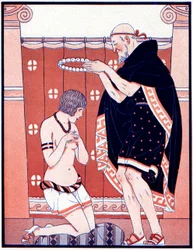 Tre premi femminili - Premio per la virtù - illustrazione da la Vie Parisienne, 1929