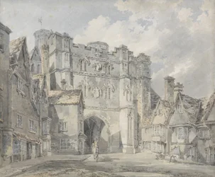 Porta della Chiesa di Cristo, Canterbury, 1793-94