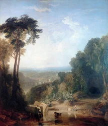 Attraversando il ruscello, c1815