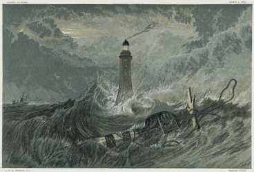 Faro di Eddystone, costruito sulla roccia di Eddystone dall
