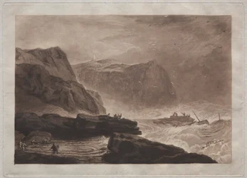 Liber Studiorum: Costa dello Yorkshire, vicino a Whitby