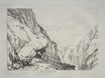 Liber Studiorum: Monte San Gottardo