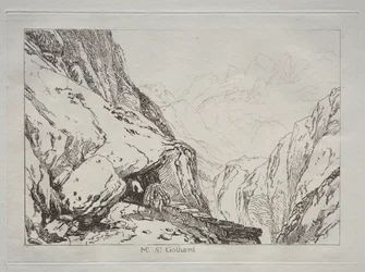 Liber Studiorum: Monte San Gottardo