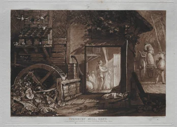 Liber Studiorum: Mulino di Pembury, Kent