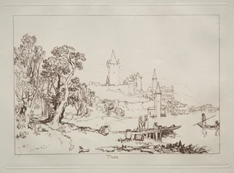 Liber Studiorum: Ville de Thun, Svizzera