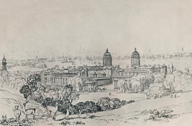 Londra dal Greenwich Park, c1809, 1923