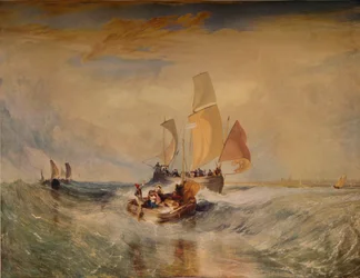 Ora per il pittore Rope passeggeri che salgono a bordo, 1827, 1938