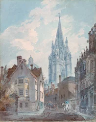 Oxford: St Marys da Oriel Lane, 1792-1793