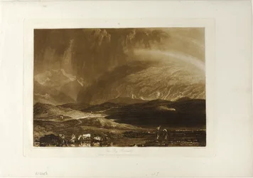 Torbera, Scozia, tavola 45 da Liber Studiorum
