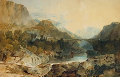 Ponte di Rosthwaite, Borrowdale, c.1802