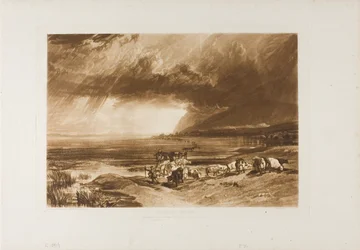 Solway Moss, tavola 52 da Liber Studiorum