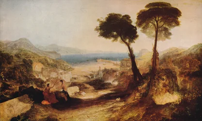 La Baia di Baiae, con Apollo e la Sibilla, c1823, c1915