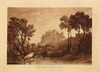 Il castello sopra i prati