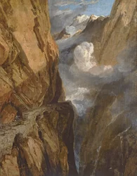 Il passo del San Gottardo, Svizzera, 1803-04