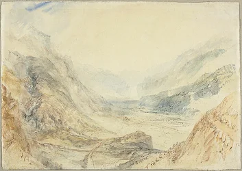 Vista sul Passo del San Gottardo, Svizzera