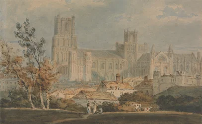 Vista della cattedrale di Ely