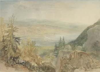 Veduta di Farnley Hall nello Yorkshire