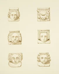 6 Mensole nel tetto di San Giacomo