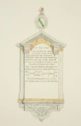 Monumento a George Weare e sua moglie nella Chiesa di San Tommaso