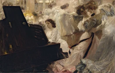 Bal blanc, nel 1903