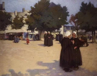 La Piazza del Villaggio, Bretagna