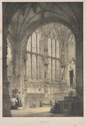 Architettura del Medioevo: In St. Jacques, Dieppe, Interno Est