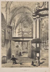 Architettura del Medioevo: Nella cattedrale, Bruges