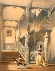 Grande scala elisabettiana, Aldermaston, Berkshire