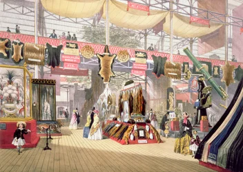 Grande Esposizione, 1851: Stand di pellicce, per Dickinson Brothers