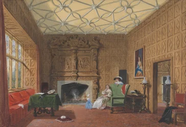 Levens, Westmoreland, la piccola sala da disegno
