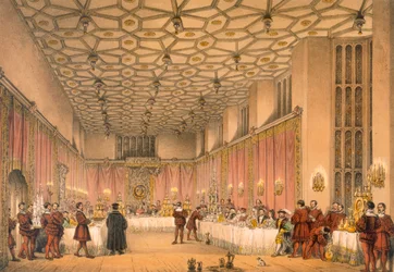 La camera, Hampton Court, da 