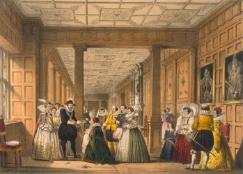 La galleria di Hatfield House, Hertfordshire, da 
