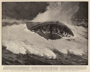 Il disastro della scialuppa di salvataggio di Margate, il capovolgimento della Friend to All Nations