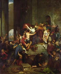 Il saccheggio di una casa sull