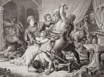 Il sequestro di Roger de Mortimer (1287-1330) nel castello di Nottingham