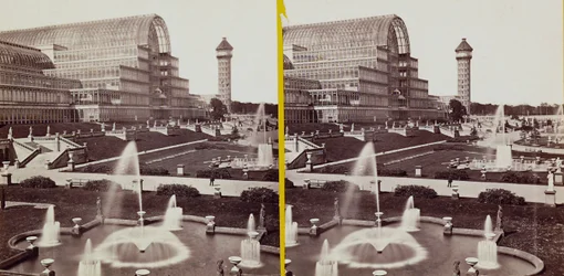Il Crystal Palace a Hyde Park, c.1900