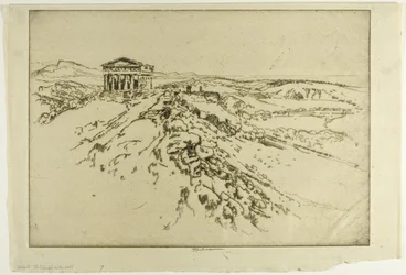 Girgenti, il Tempio sul Muro