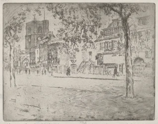 Casa dove morì Whistler, 1904