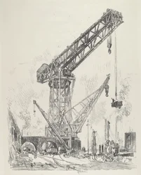 Made in Germany, la grande gru, 1916