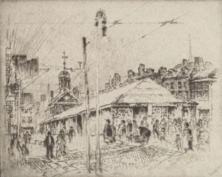 Mercato di Second Street, Philadelphia, 1920