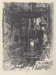 Formare un cannone da un lingotto, 1917