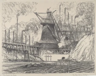 La grande acciaieria, Gary, Indiana