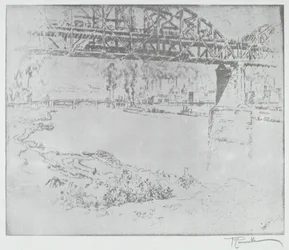 Il ponte della città, St. Louis [parte inferiore], dopo il 1919