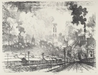 La miniera di carbone, 1916