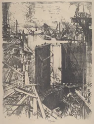 La porta di guardia, chiusa di Gatun