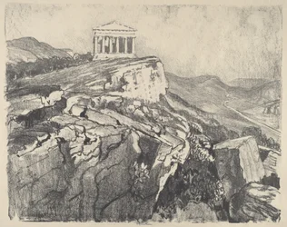 Il Tempio della Concordia sulle mura, Girgenti
