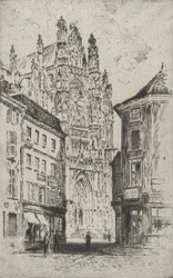 Il Transetto, Beauvais, 1907