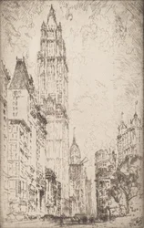 Il Woolworth Building, 1915