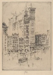 Union Square, giorno di pioggia